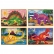 Melissa and Doug 4 в 1 Динозаври - Дървен пъзел  4
